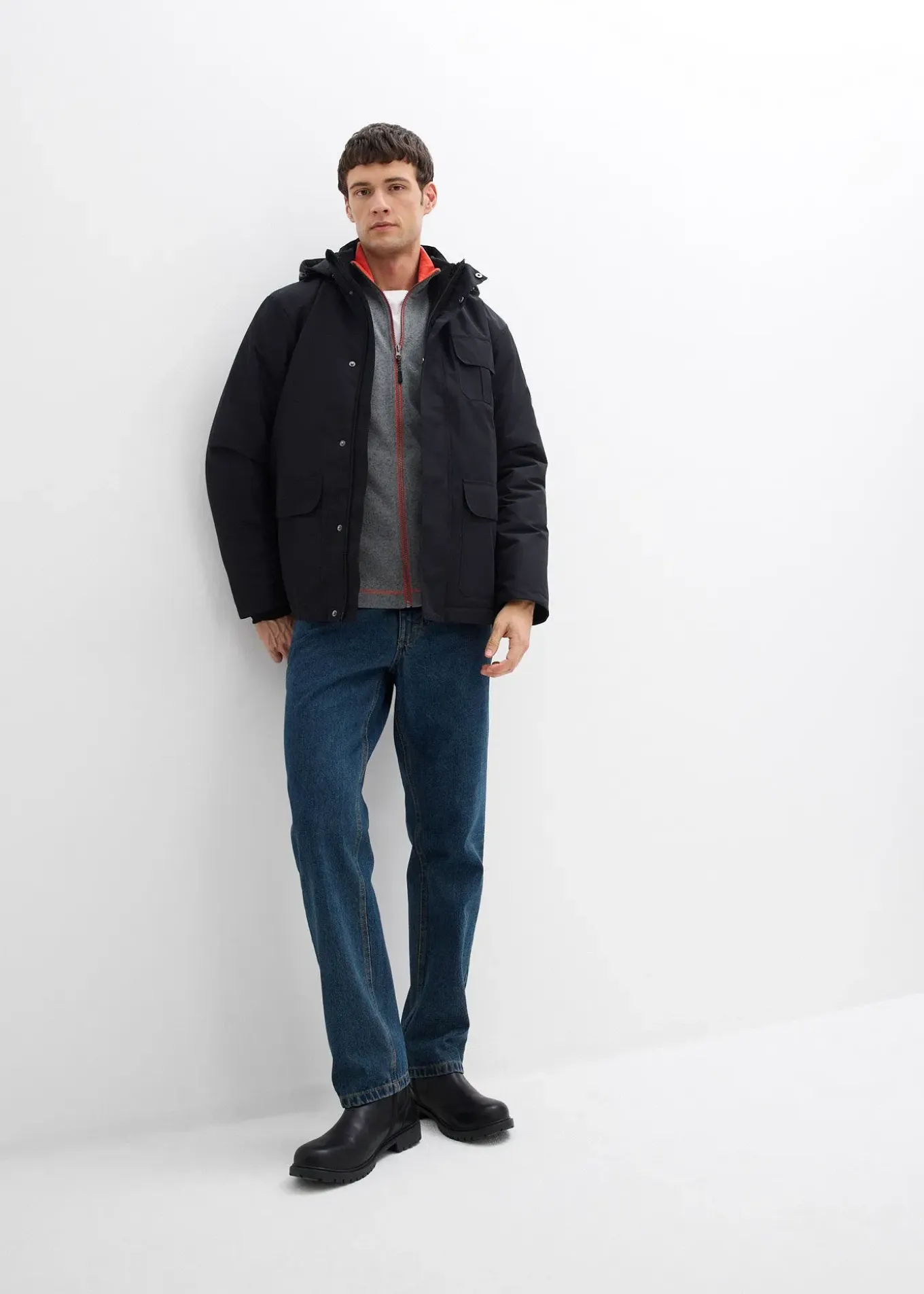 Parka d’hiver 3en1 avec gilet intérieur amovible en polaire