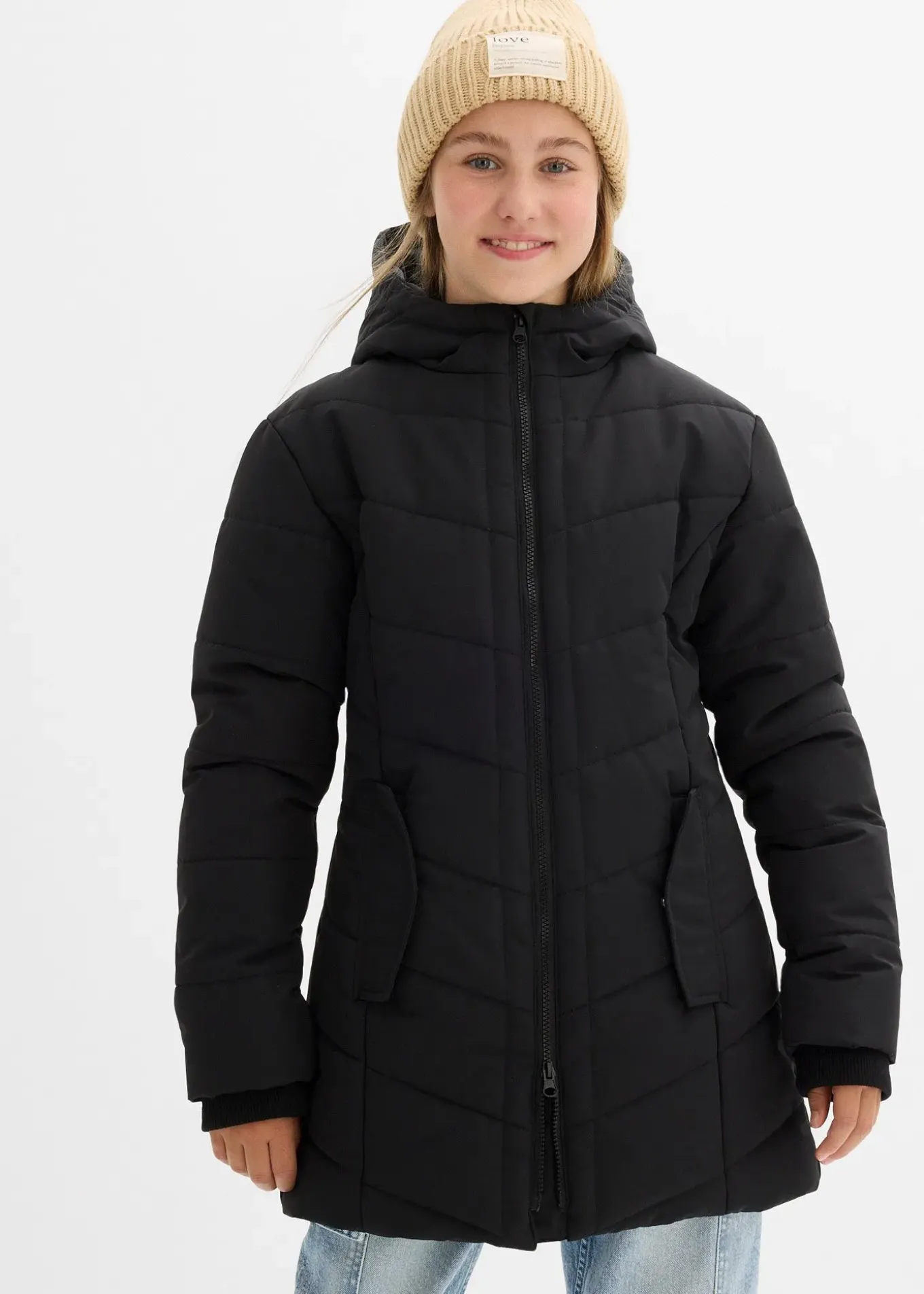 Parka d’hiver imperméable à capuche
