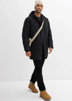 Parka d’hiver imperméable avec duvet véritable