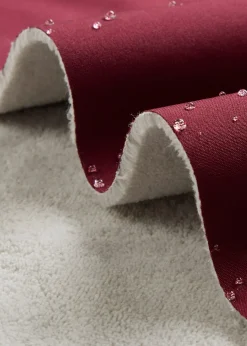 Parka déperlante en softshell avec doublure polaire douillette