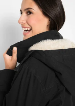 Parka en coton rembourrée