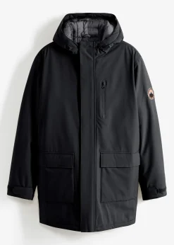 Parka imperméable en matière technique avec doublure matelassée