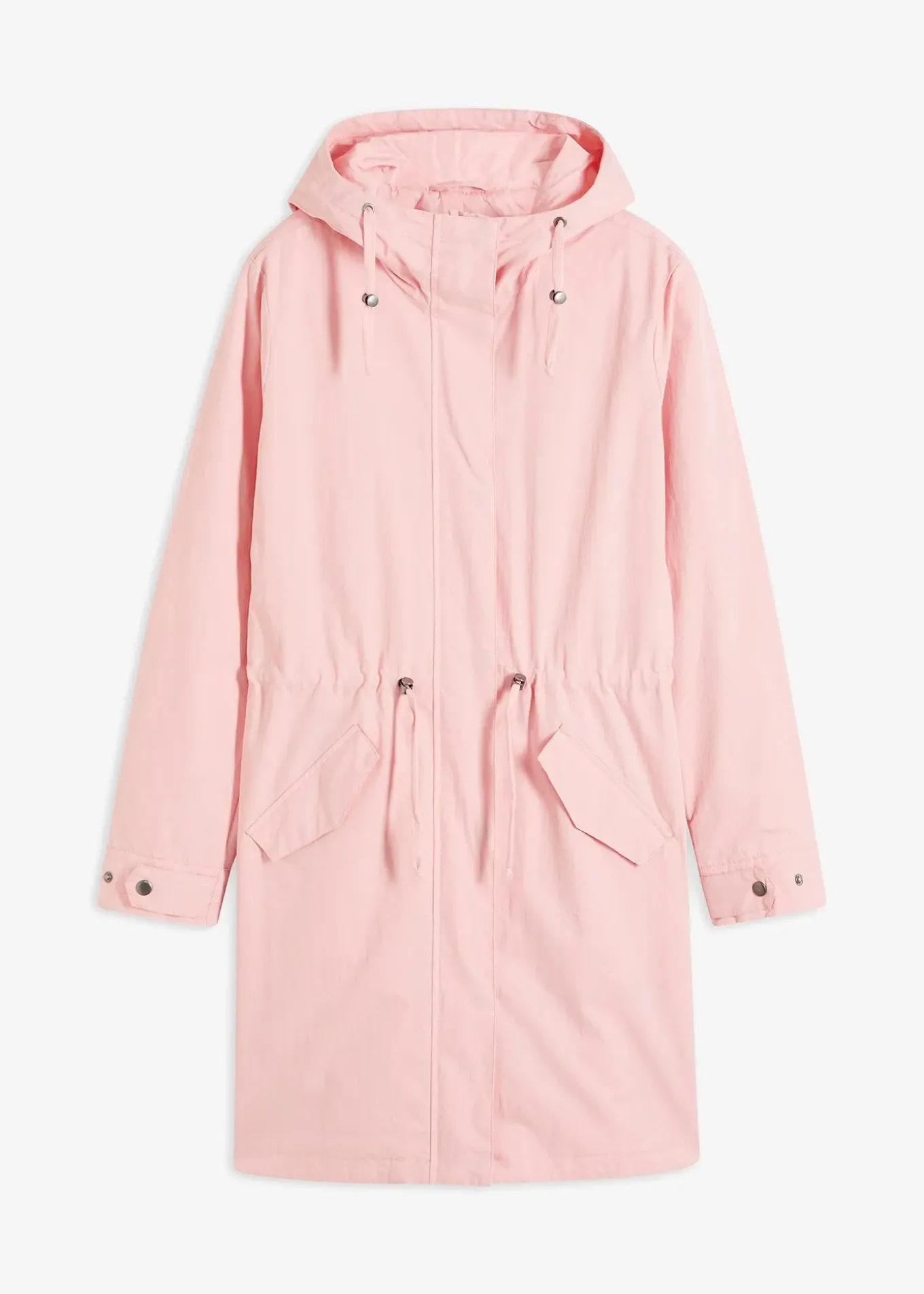 Parka longue à capuche