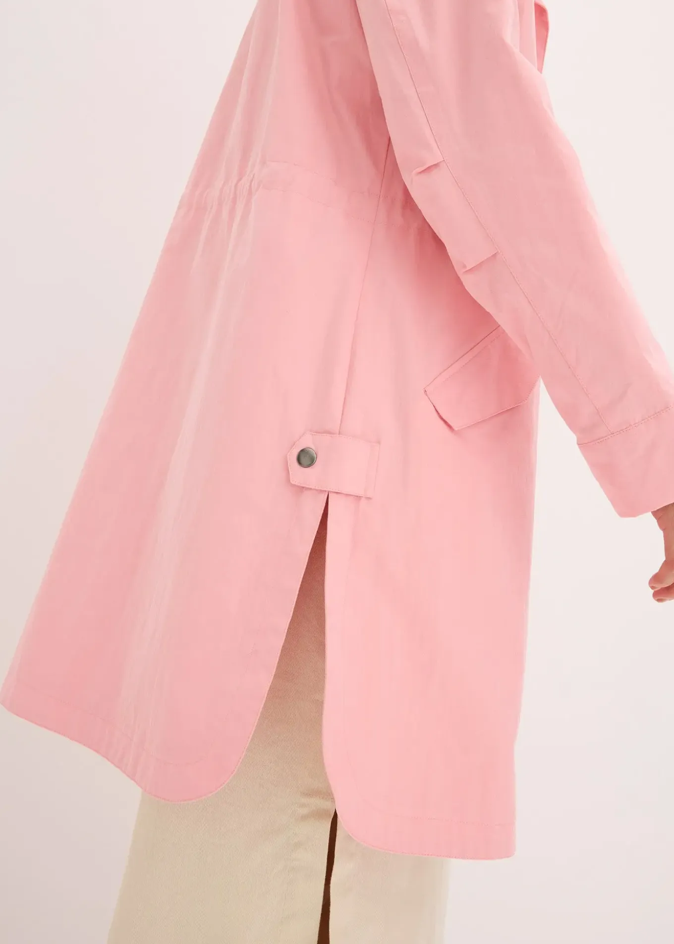 Parka longue à capuche