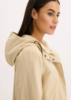 Parka longue à capuche