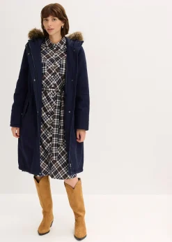 Parka longue et rembourrée