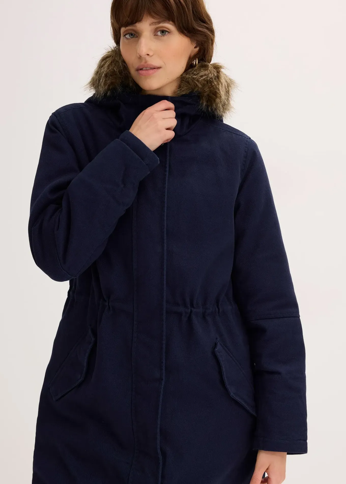 Parka longue et rembourrée
