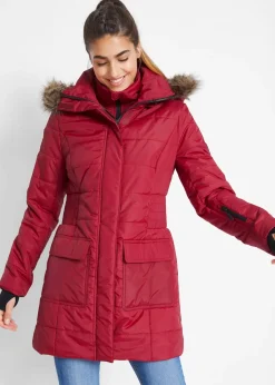 Parka longue style 2-en-1, matelassée et déperlante
