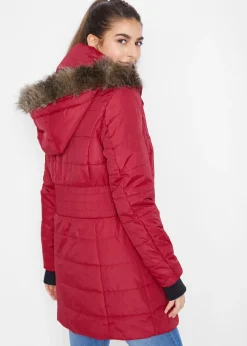 Parka longue style 2-en-1, matelassée et déperlante