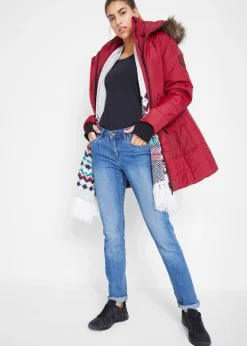 Parka longue style 2-en-1, matelassée et déperlante