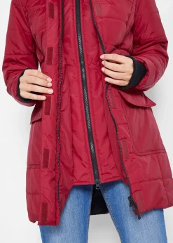 Parka longue style 2-en-1, matelassée et déperlante