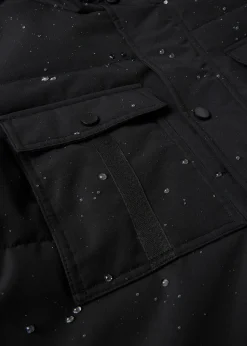 Parka matelassée et déperlante avec poches