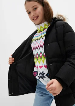 Parka matelassée et rembourrée avec capuche