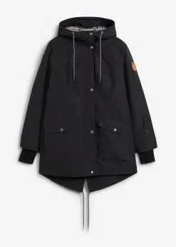 Parka mi-longue 3en1 avec poches pratiques