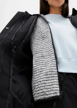 Parka mi-longue 3en1 avec poches pratiques