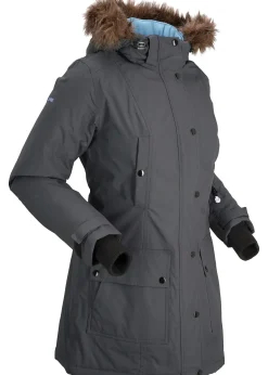 Parka outdoor imperméable et technique à capuche