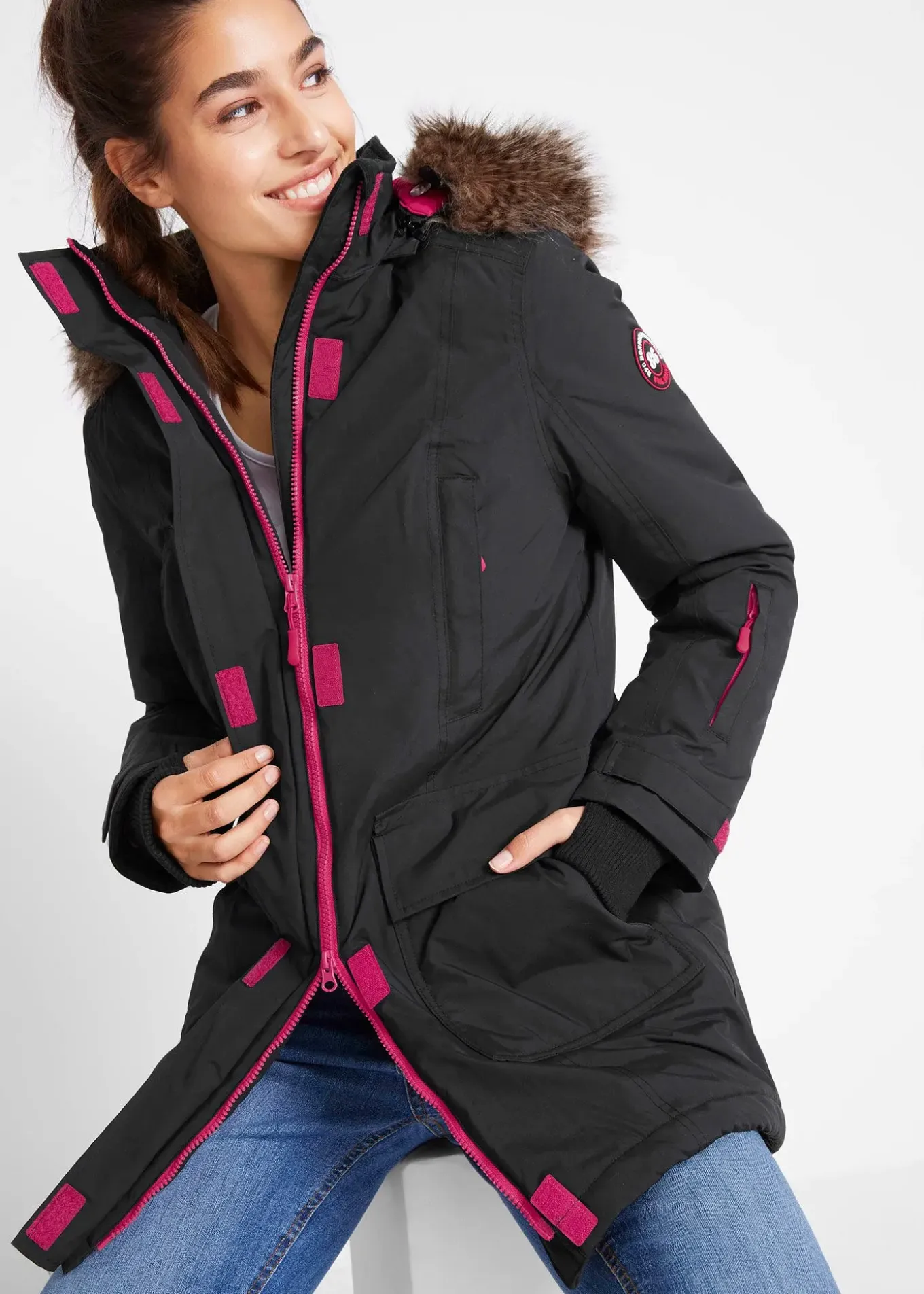 Parka outdoor imperméable, rembourrée