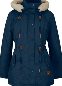 Parka rembourrée avec bordure sherpa