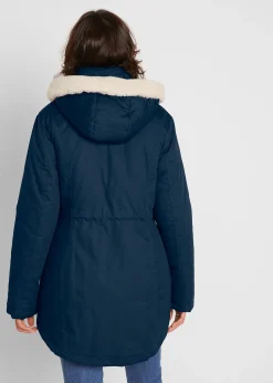 Parka rembourrée avec bordure sherpa