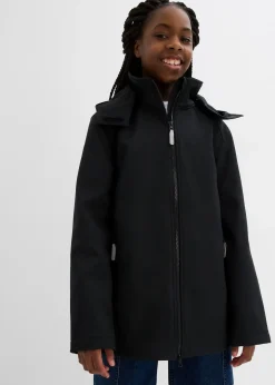 Parka softshell à capuche amovible, imperméable