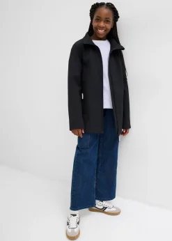 Parka softshell à capuche amovible, imperméable