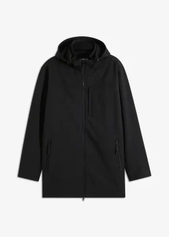 Parka softshell à capuche amovible