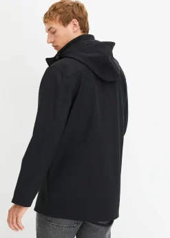 Parka softshell à capuche amovible