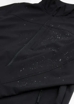 Parka softshell à capuche amovible