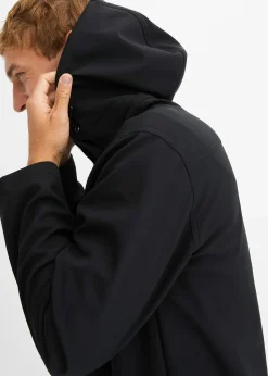 Parka softshell à capuche amovible