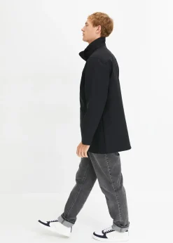 Parka softshell à capuche amovible