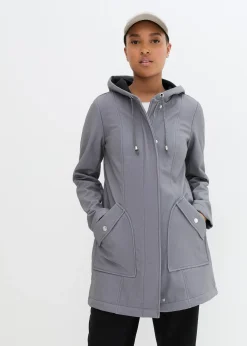Parka softshell avec capuche