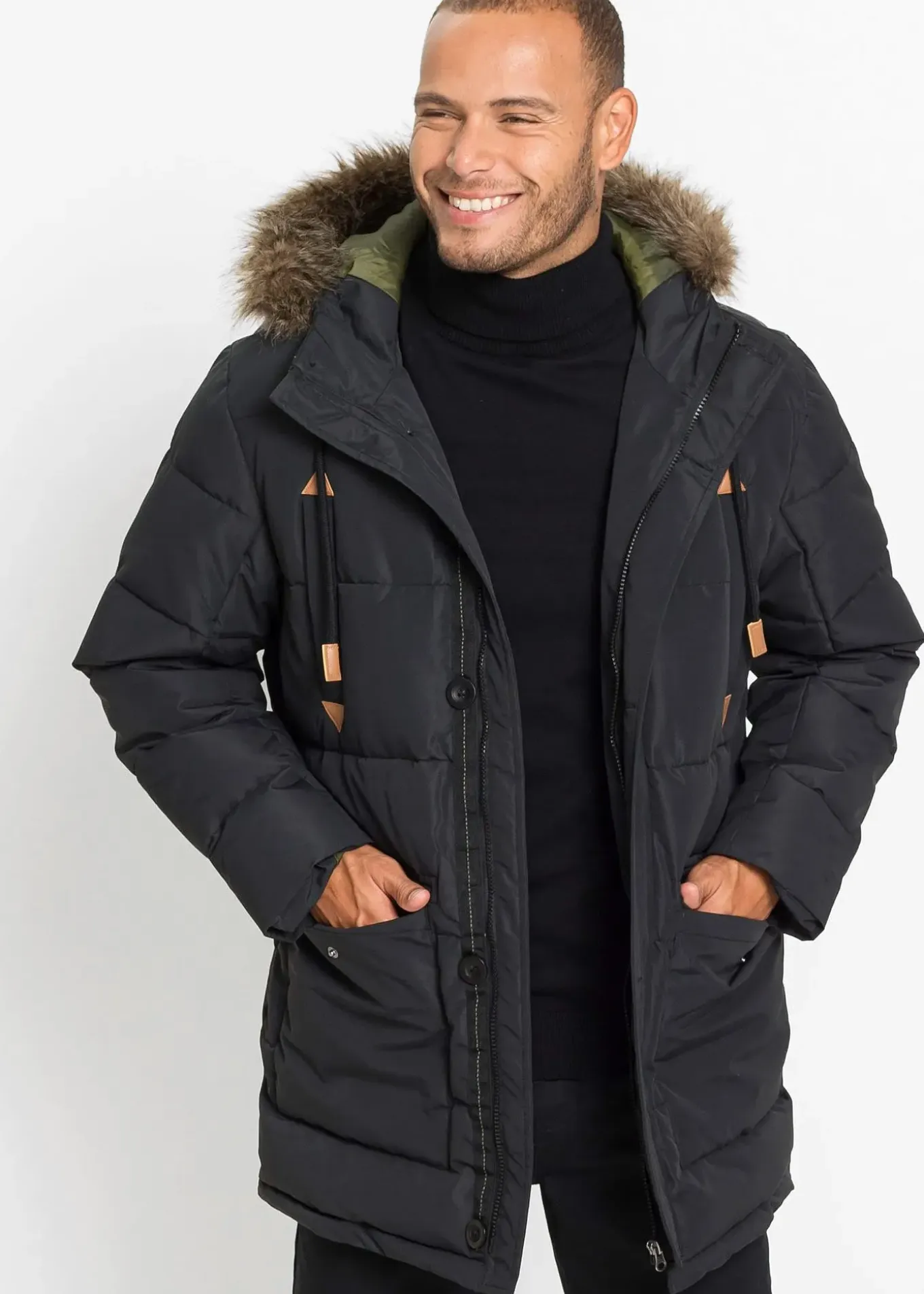 Parka technique doublée