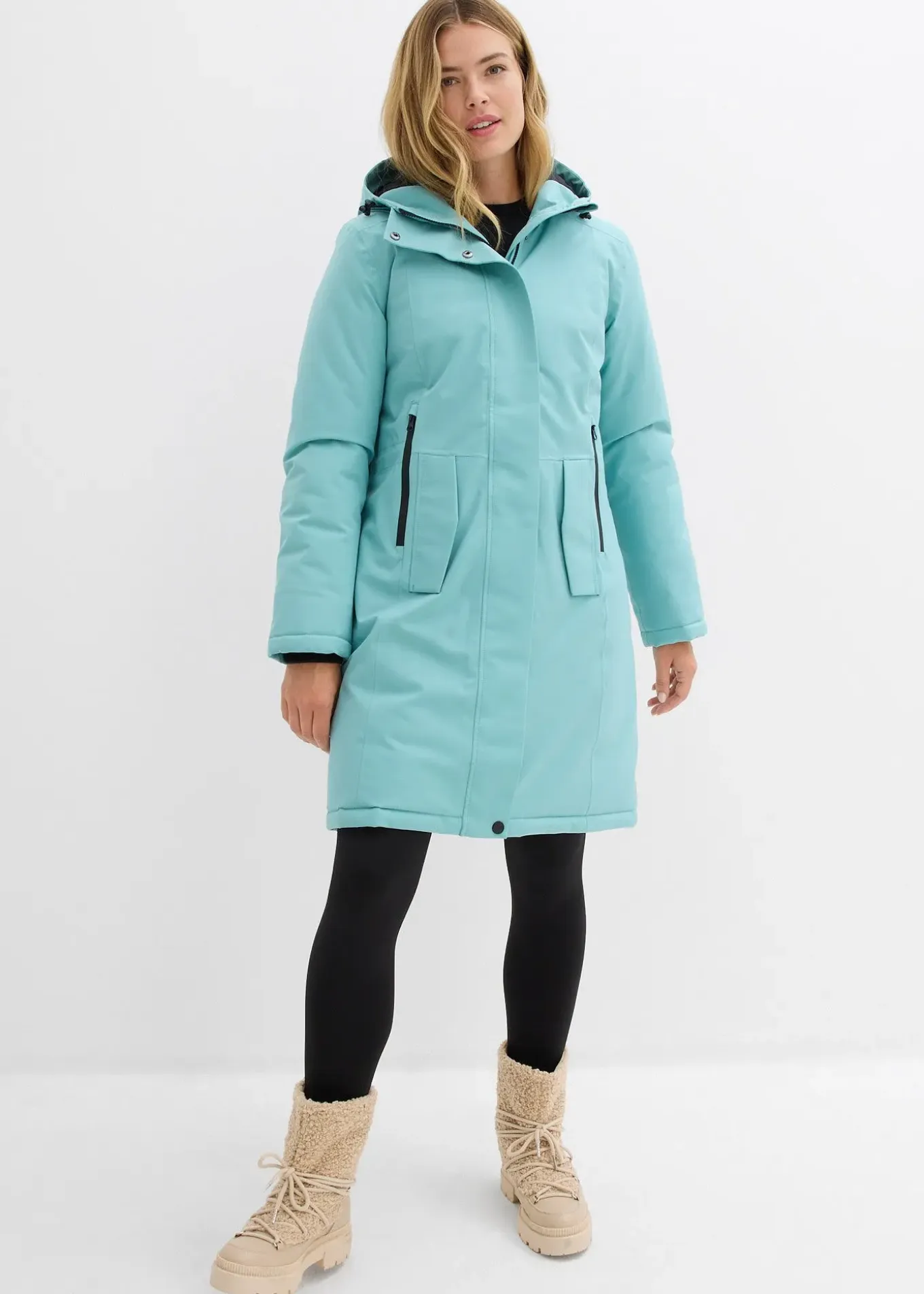 Parka technique déperlante