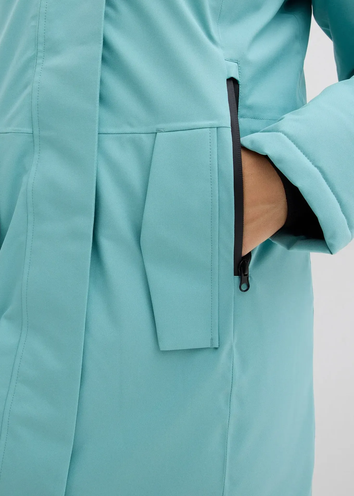 Parka technique déperlante