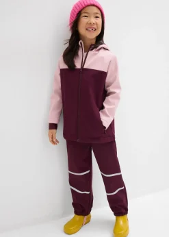 Parka thermique en softshell déperlant