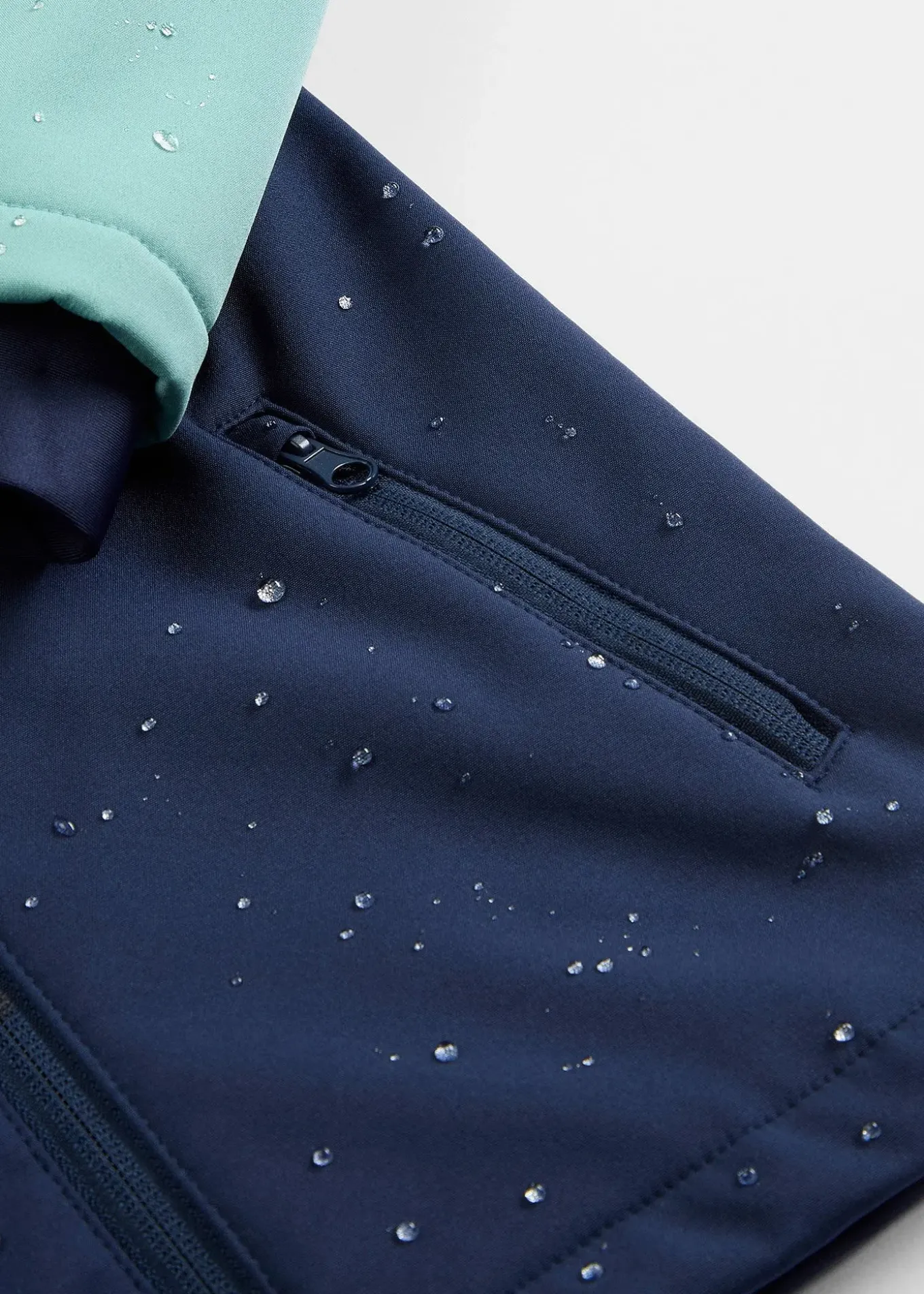 Parka thermique en softshell déperlant