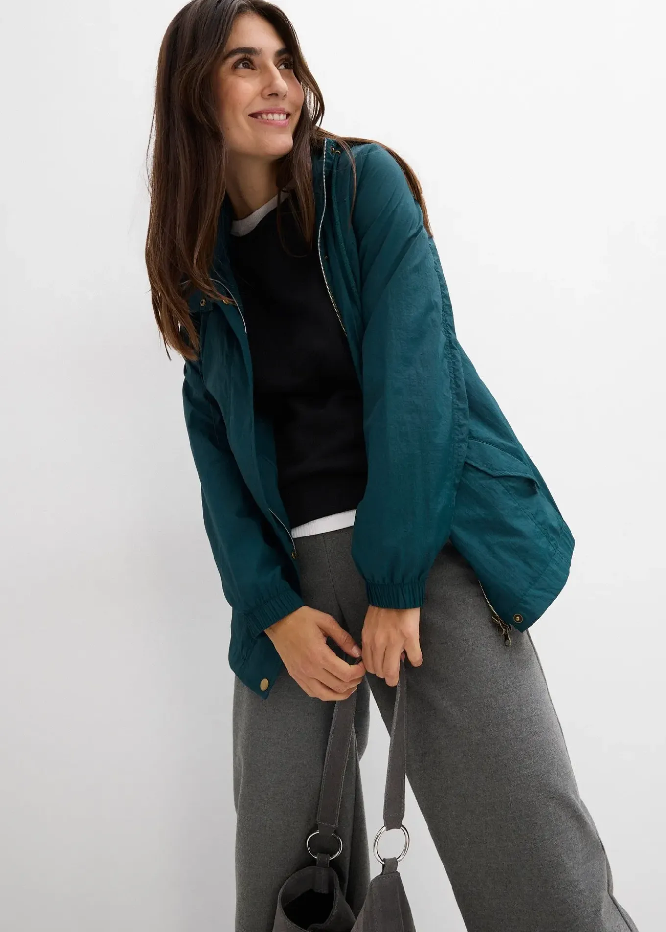 Parka très légère pour la mi-saison