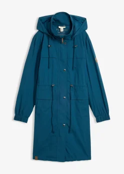 Parka-trench avec grandes poches