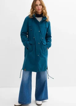 Parka-trench avec grandes poches