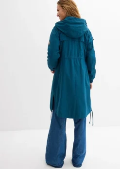 Parka-trench avec grandes poches