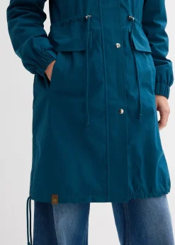 Parka-trench avec grandes poches