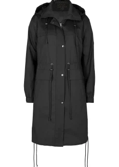 Parka-trench avec grandes poches