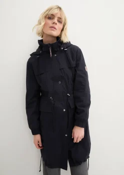 Parka-trench avec grandes poches