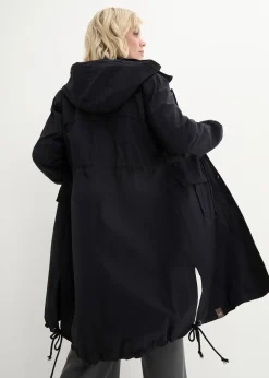 Parka-trench avec grandes poches