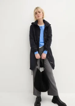 Parka-trench avec grandes poches