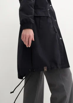 Parka-trench avec grandes poches