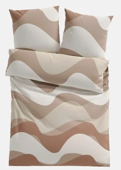 Parure de lit à motif graphique