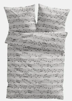 Parure de lit avec notes de musique