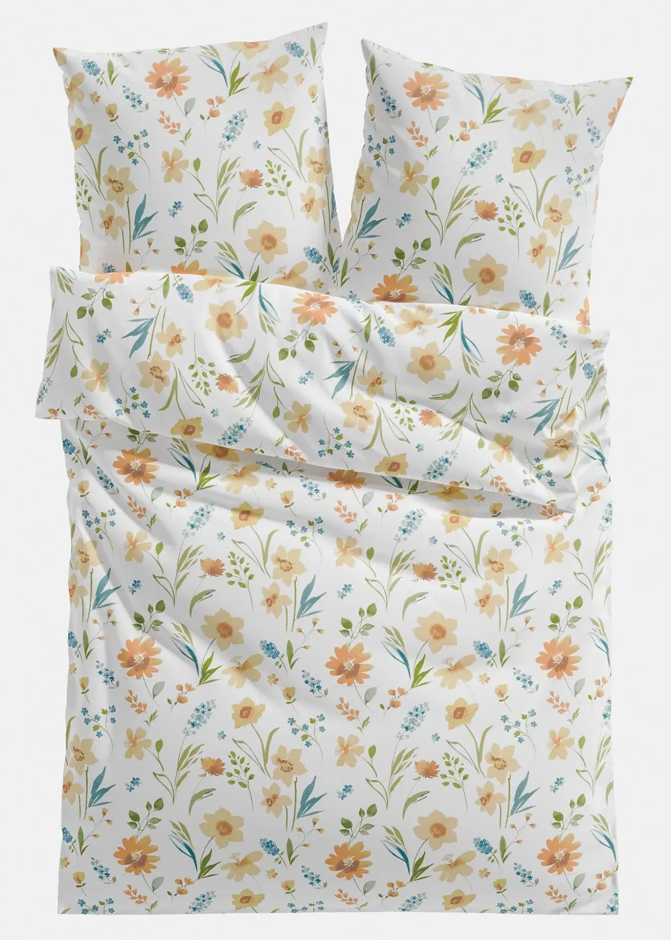 Parure de lit en coton mélangé