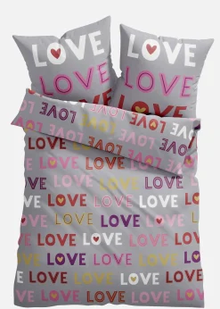 Parure de lit en coton mélangé